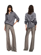 Silky Flared Lounge Pants
