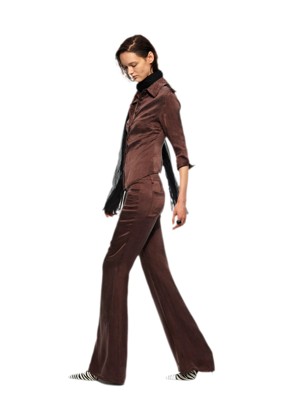 Tencel Shirt Pants Set