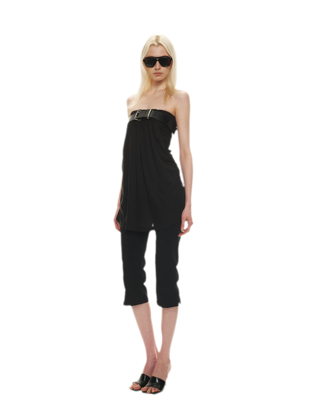 Tencel Lyocell Strapless Top