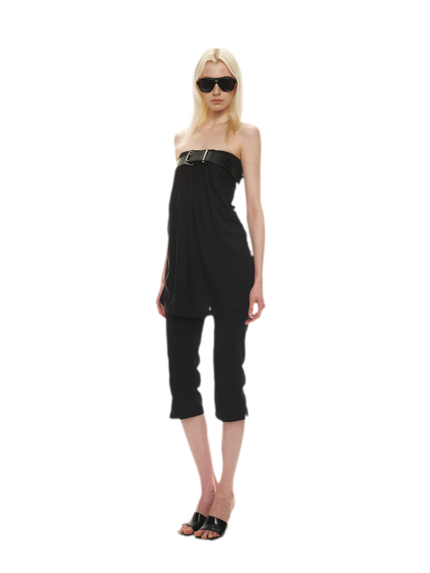 Tencel Lyocell Strapless Top