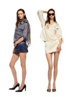 Tencel Acetate Skort Shorts