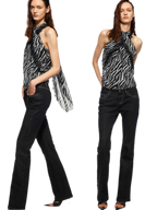 Sheer Halter Chiffon Cami