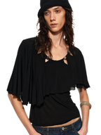 Cape Beaded Layered Tee