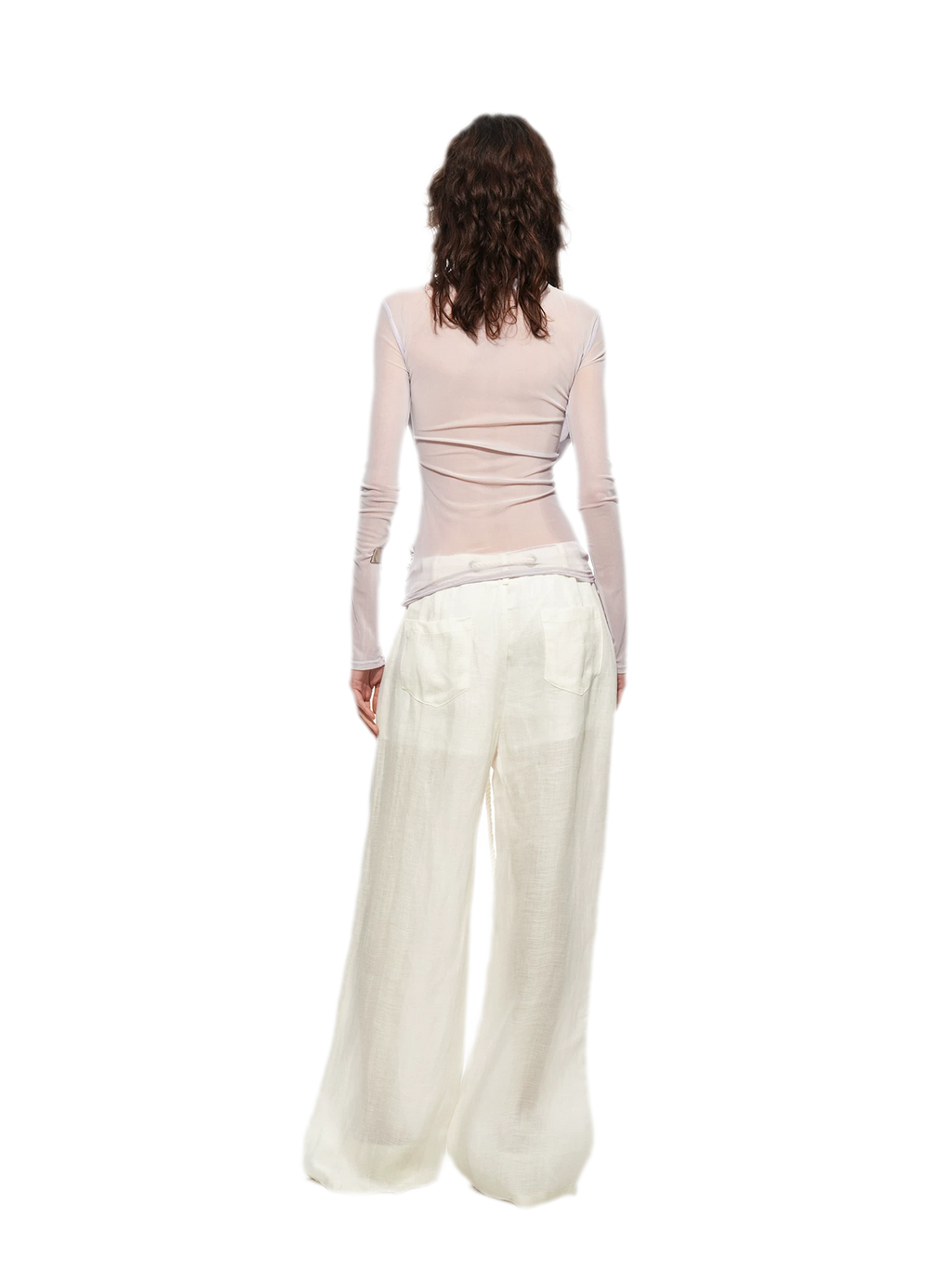 Linen Tencel Relaxed Pants