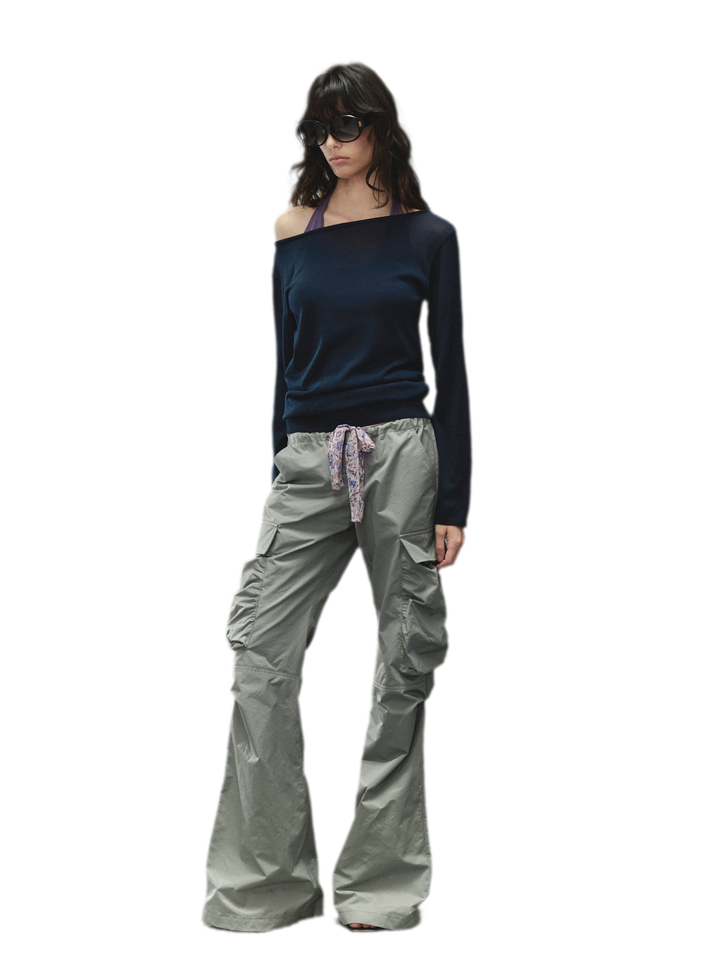 Drawstring Multi-Pocket Cargo Pants