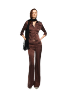 Tencel Shirt Pants Set