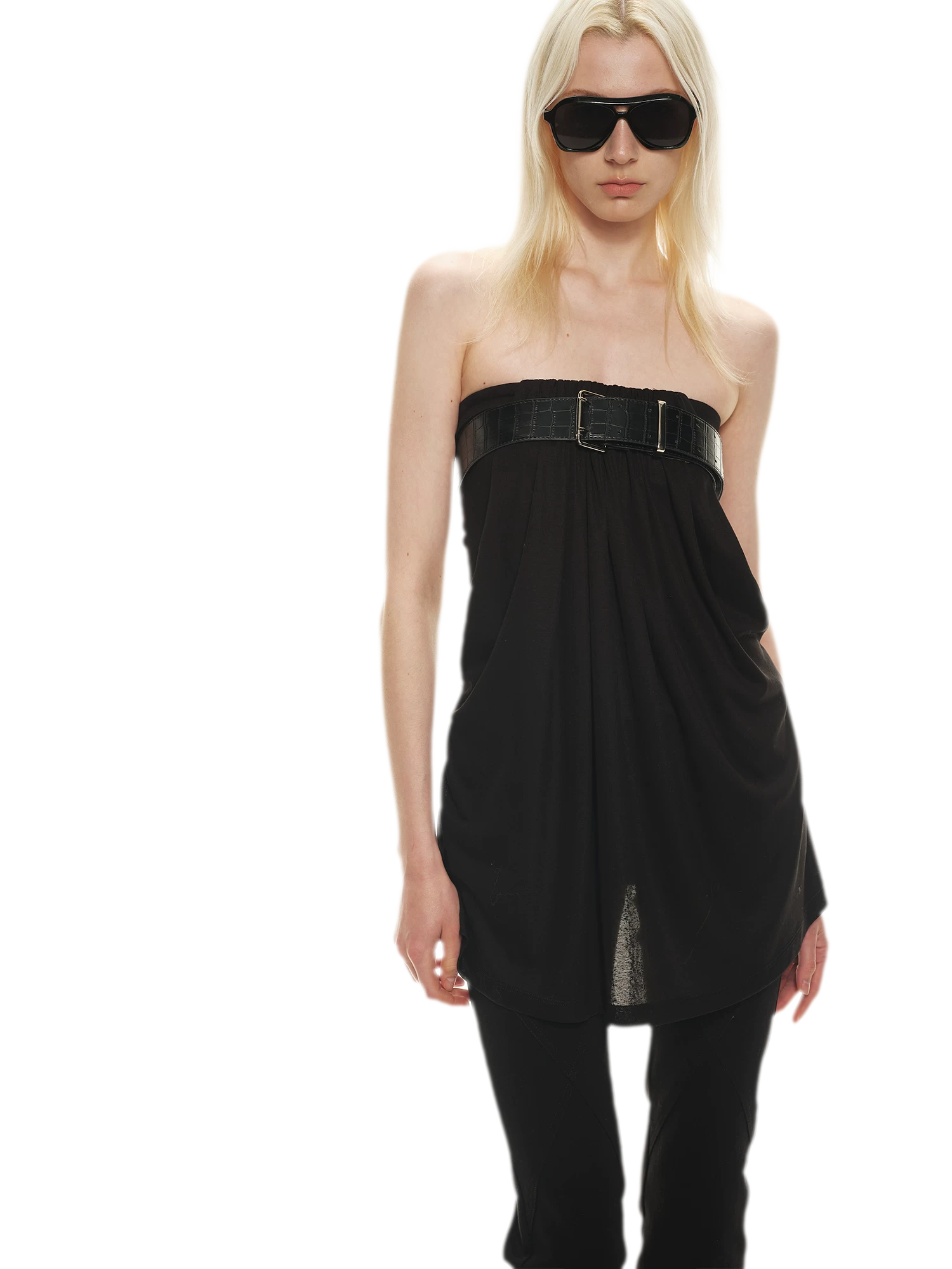 Tencel Lyocell Strapless Top