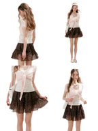 Staycation Ruffled A-Line Floral Skirt