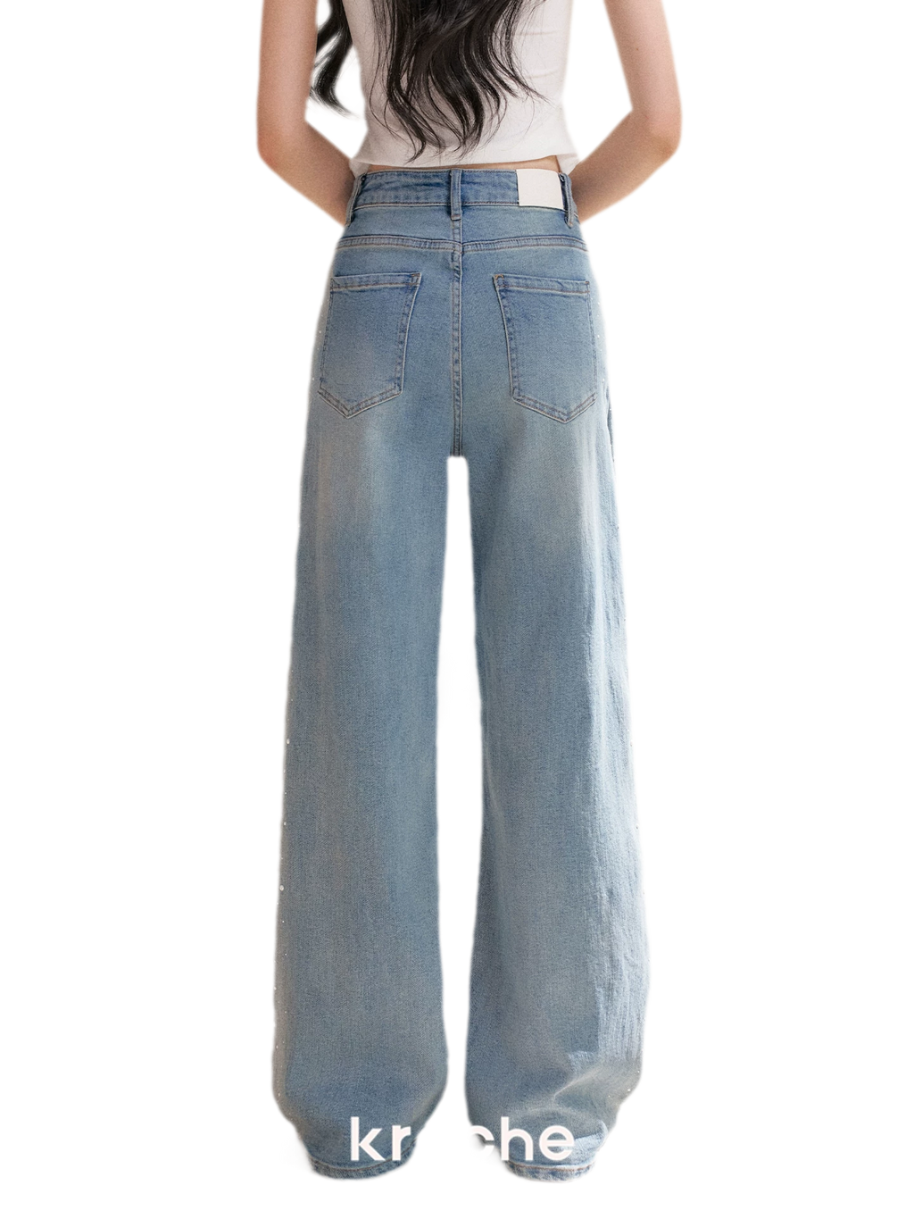 Staycation Straight Leg Moonlight Jeans