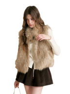 Eco Faux Fur Vest
