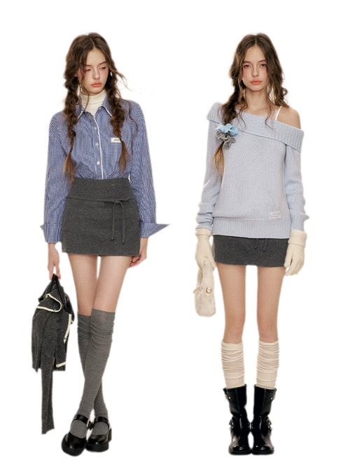 Bow Mini Skirt