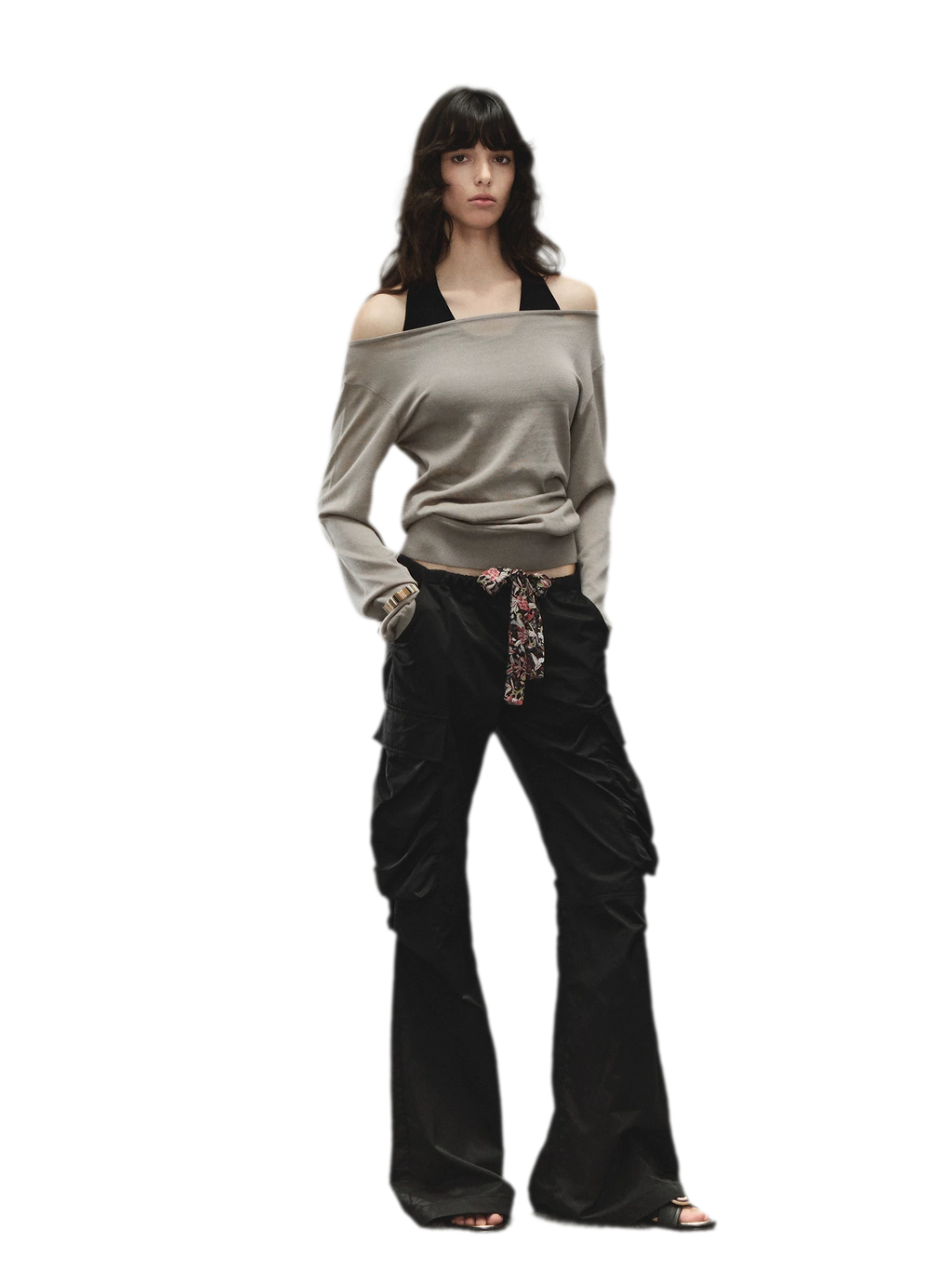 Drawstring Multi-Pocket Cargo Pants
