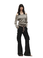 Drawstring Multi-Pocket Cargo Pants