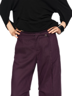 Linen Tencel Curved Pants
