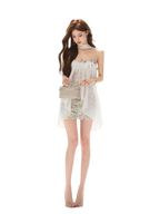 Spring Meadow Chiffon Dress