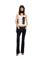 Lenzing Wool Embroidered Tank