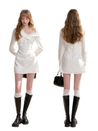 Romantic Encounter Lace Short Dress