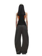 Relaxed Fit Sculpted Wide-Leg Pants