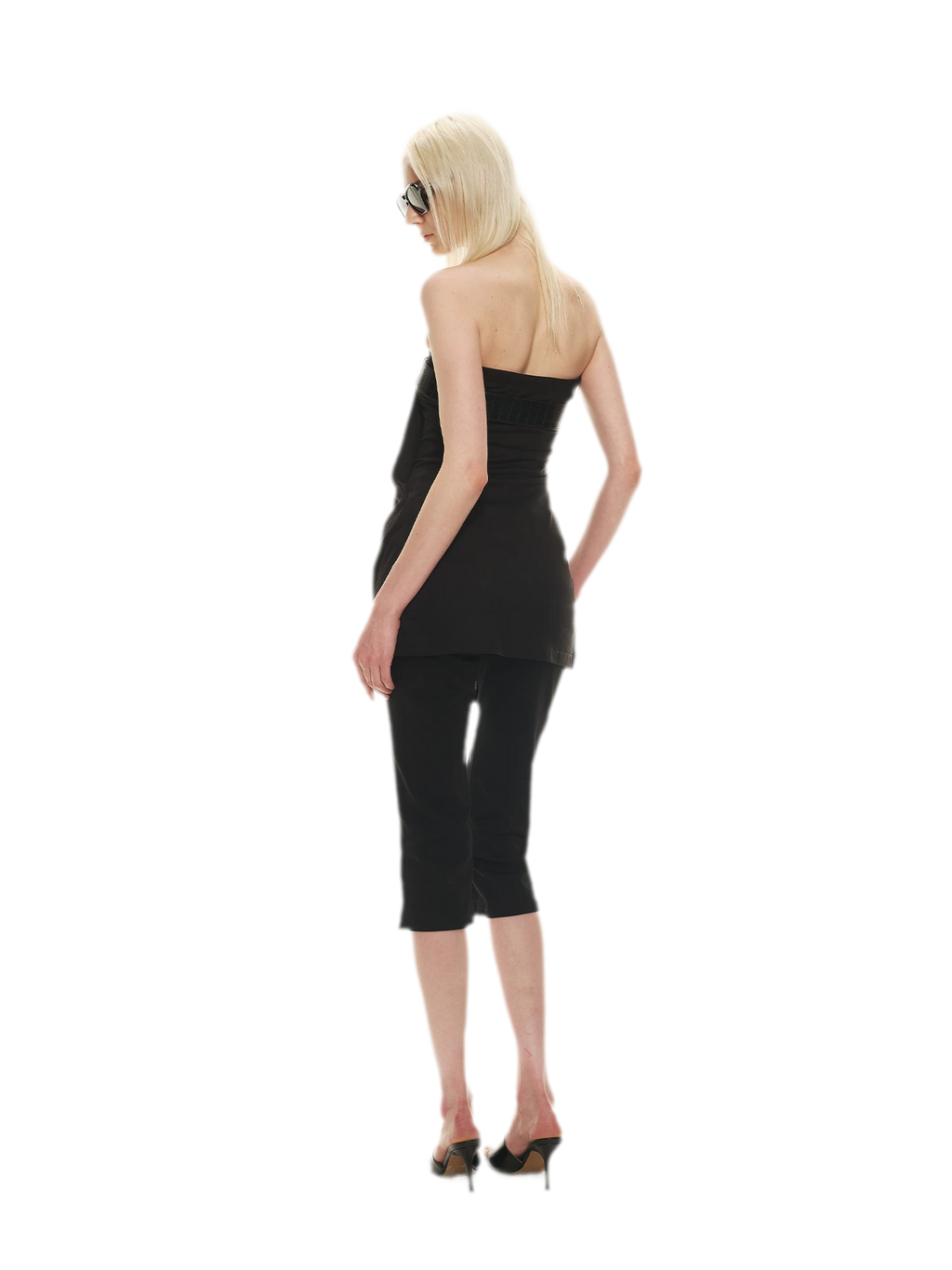 Tencel Lyocell Strapless Top