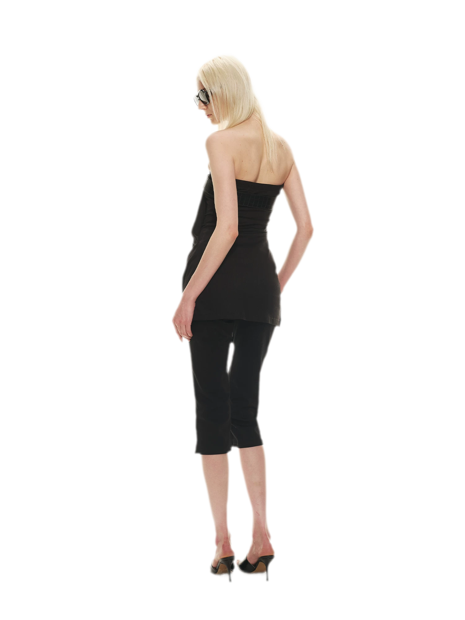 Tencel Lyocell Strapless Top
