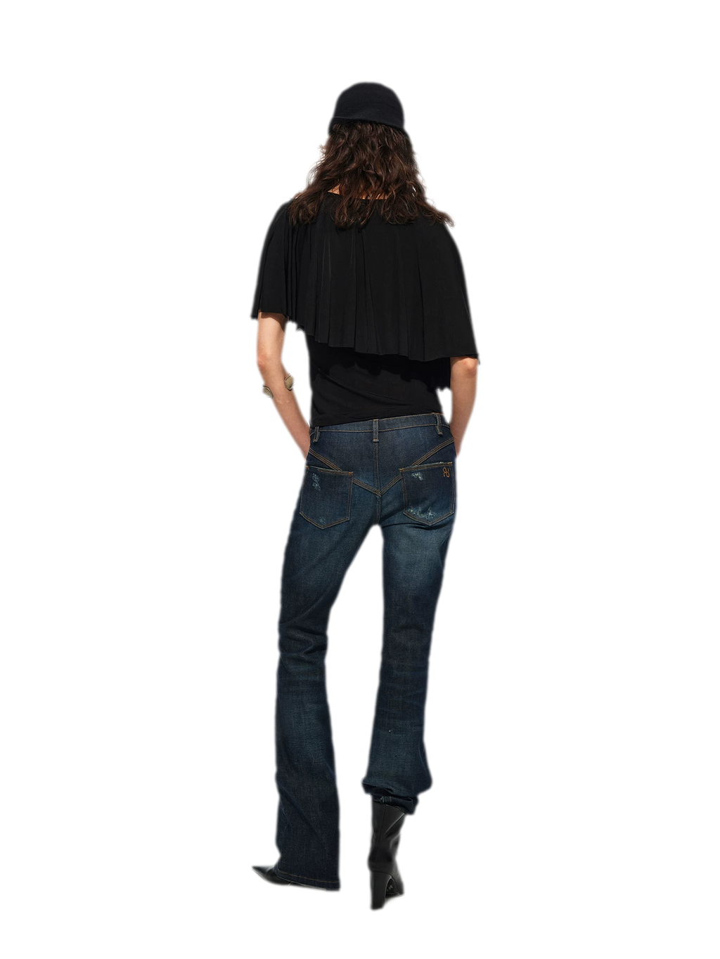 Cape Beaded Layered Tee