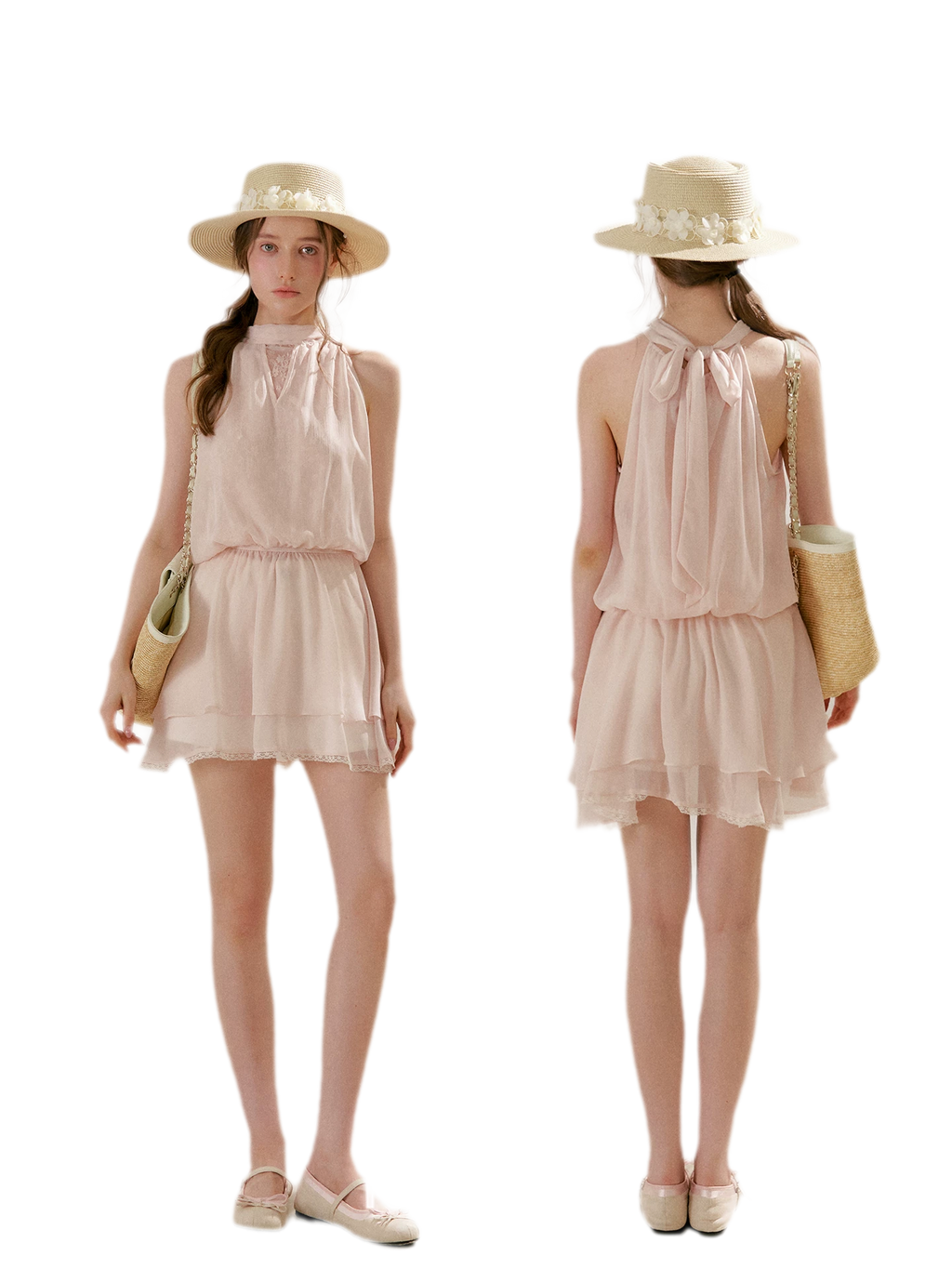 Lace Halter Dress