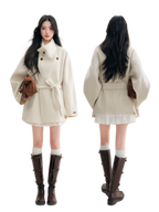 70 Wool Stand Collar Coat