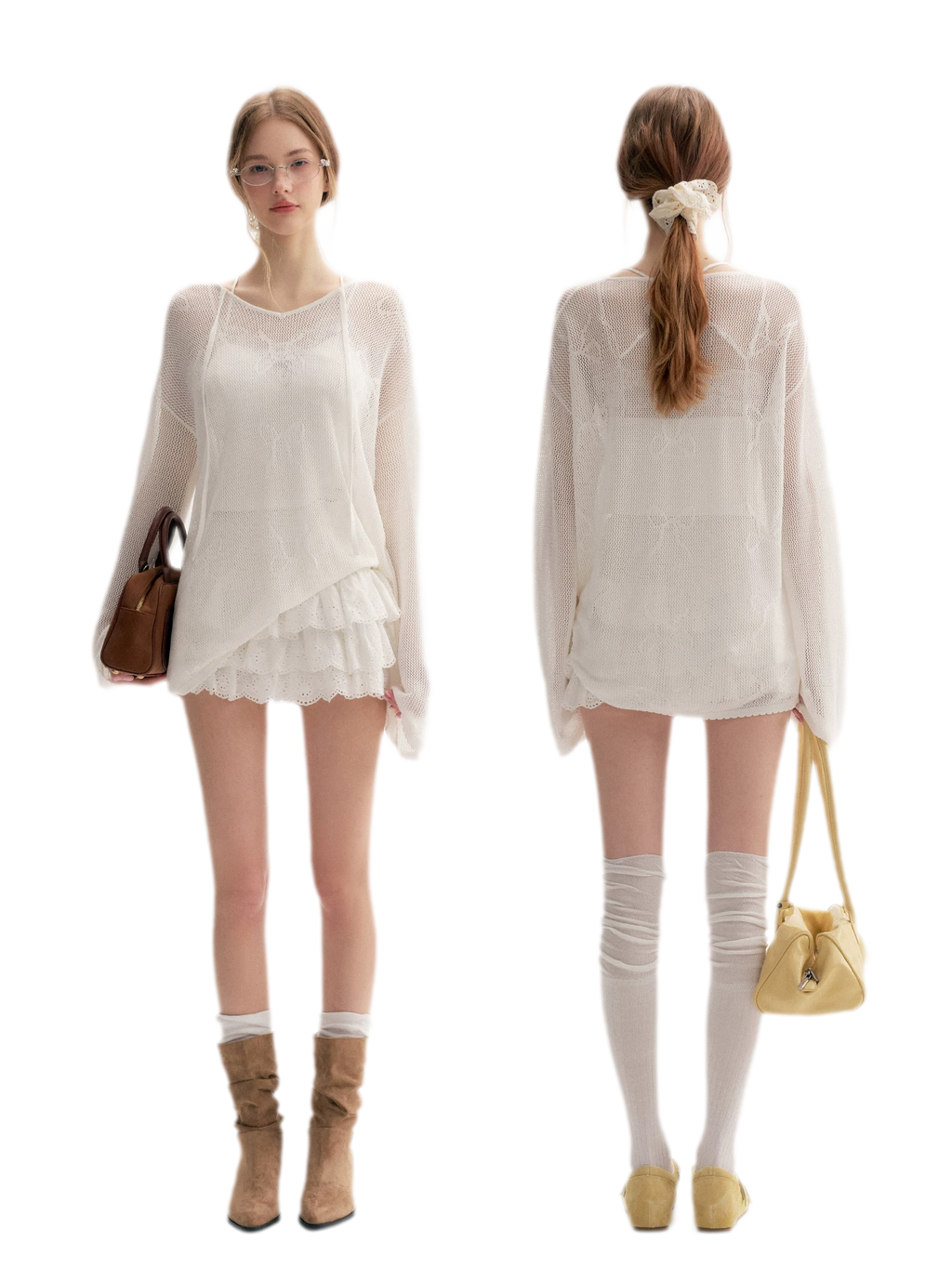 Tencel Jacquard Sun Cardigan