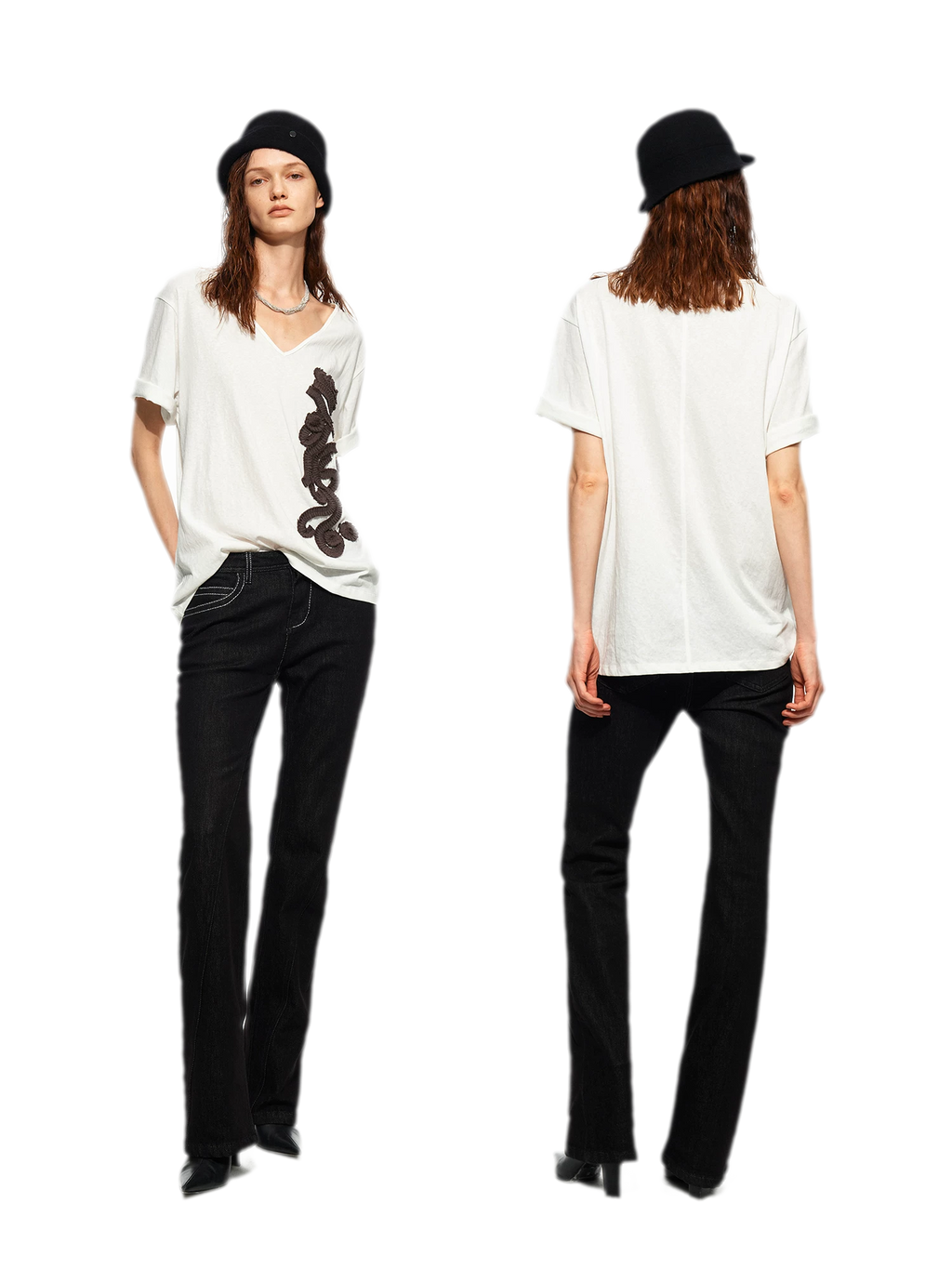 Vintage V-Neck T-Shirt