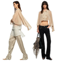 Sheer Trench Cape Top