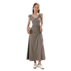 Ribbon A-Line Dress