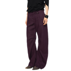 Linen Tencel Curved Pants