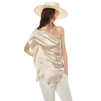 One-Shoulder Waist-Slimming Top