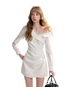 Romantic Encounter Lace Short Dress