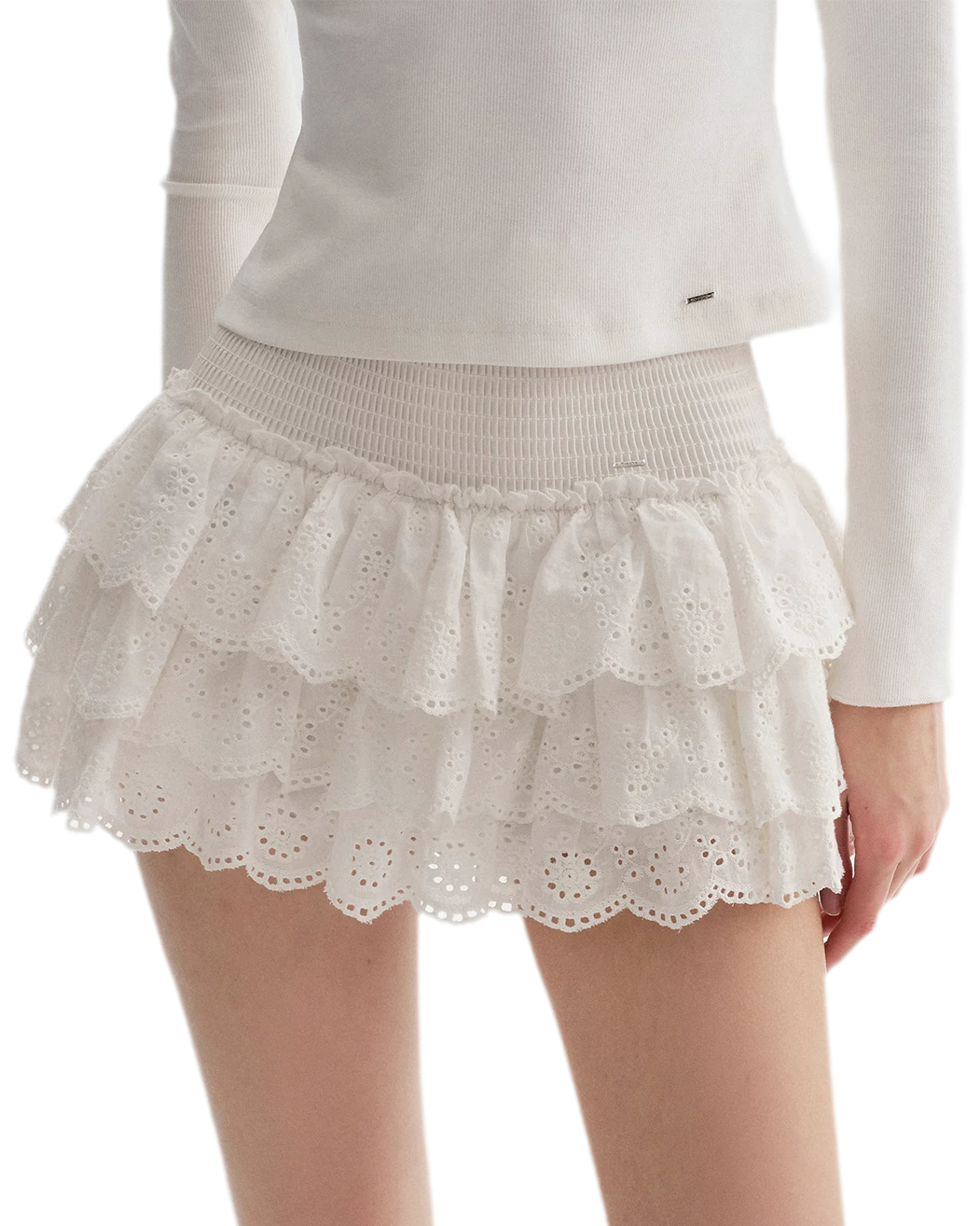 Lace Tiered Cake Skirt