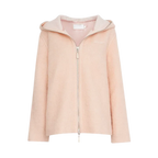 Soft Wool Hooded Jacket
