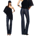 Pearl Sheen Flare Jeans
