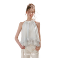 Girlcore 3D Floral Halter Top