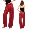 Linen Curved Wide Pants