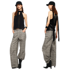 Tie Halter Chiffon Tank