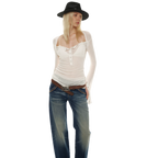 Tencel Wool Semi-Sheer Textured Top