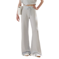 Airy Layered Lace Drawstring Pants