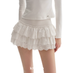 Lace Tiered Cake Skirt