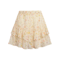 Romantic Chiffon Floral Short Skirt