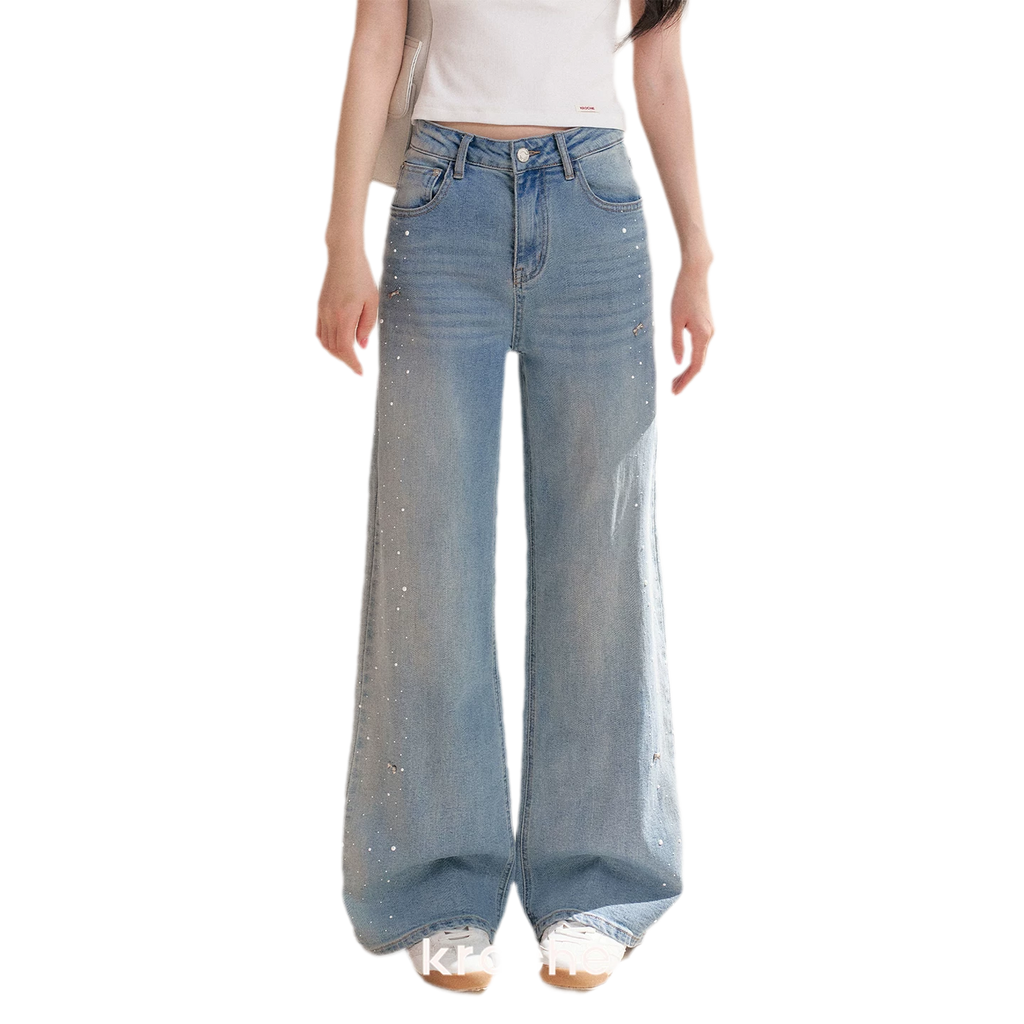 Staycation Straight Leg Moonlight Jeans