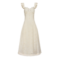 Lace Embroidery Maxi Dress