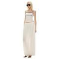 Tencel Blend Relaxed Wide-Leg Pants