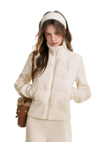 Wool Knit Down Jacket