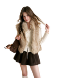 Eco Faux Fur Vest
