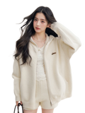 Cozy Knit Hoodie Set